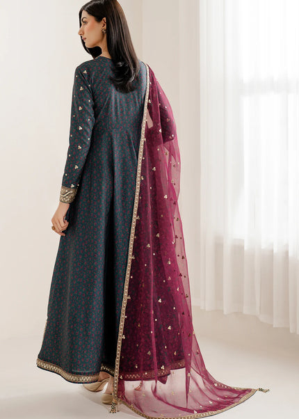 Jazmin | Embroidered Raw Silk UR-7058
