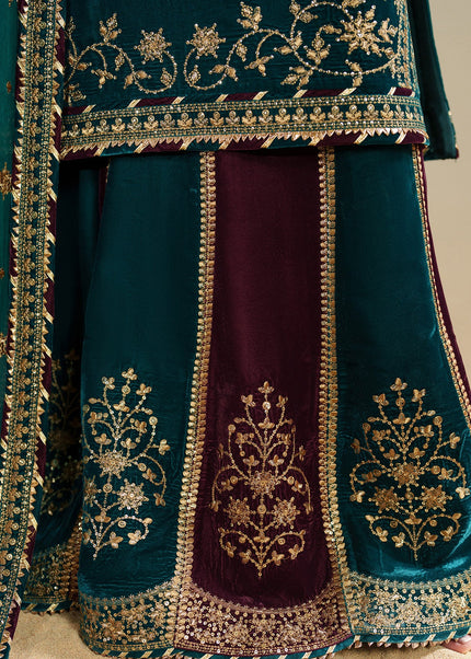 Jazmin | Embroidered Velvet Formal VVF D-8