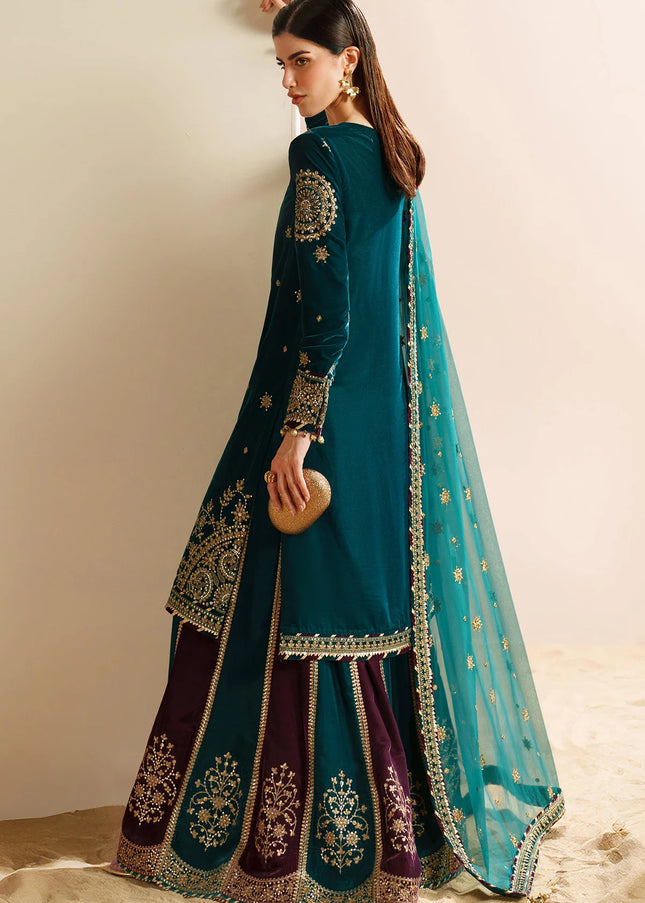 Jazmin | Embroidered Velvet Formal VVF D-8