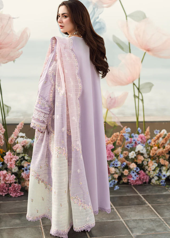 Qalamkar | Sahil Luxury Lawn '25 - Evelyn