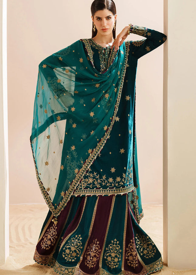 Jazmin | Embroidered Velvet Formal VVF D-8