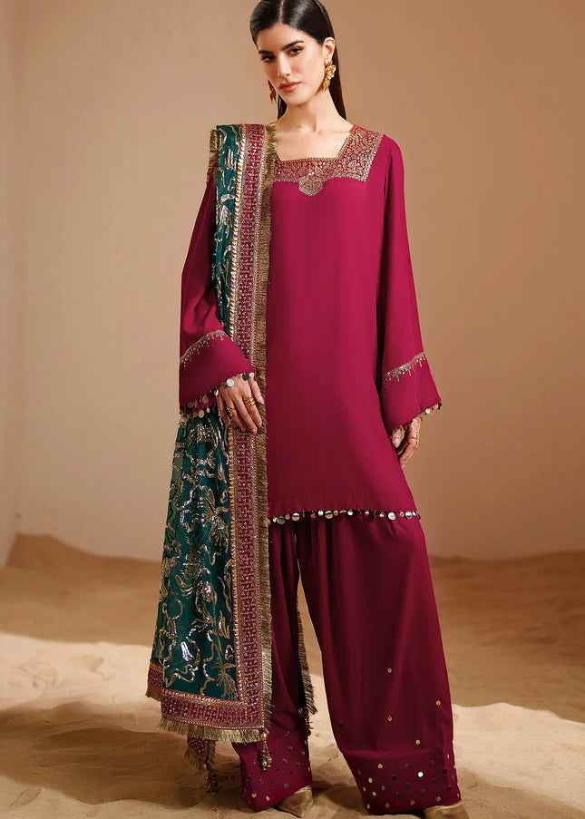 Jazmin | Embroidered Velvet Formal VVF D-9