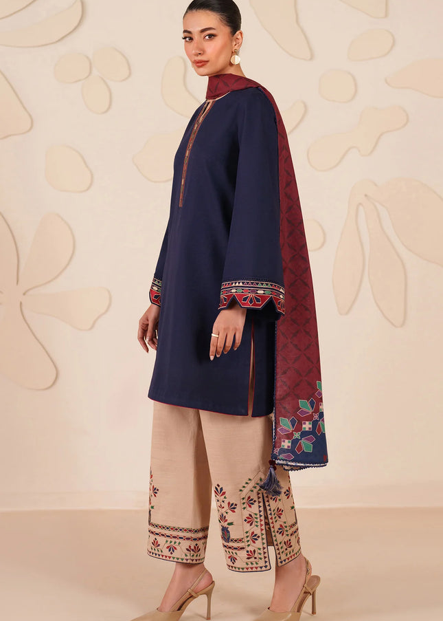 Jazmin | Embroidered Khaddar UW-0219