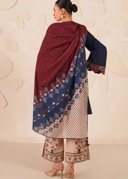 Jazmin | Embroidered Khaddar UW-0219