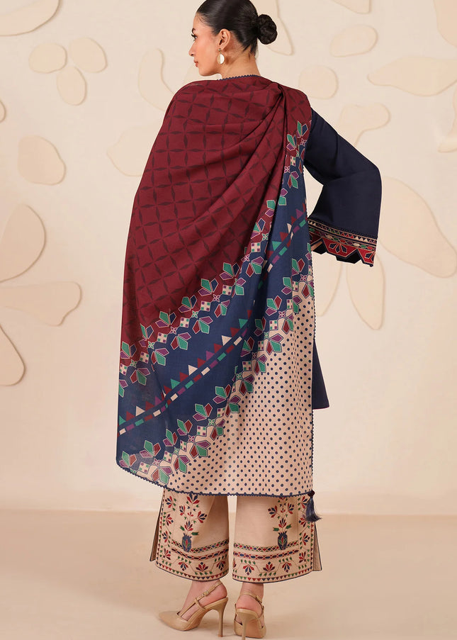 Jazmin | Embroidered Khaddar UW-0219