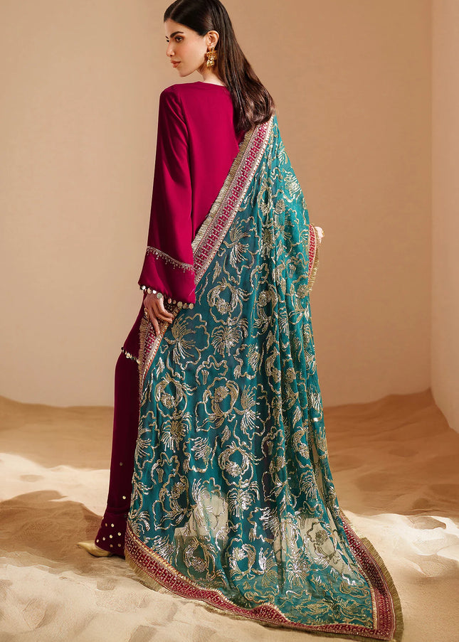 Jazmin | Embroidered Velvet Formal VVF D-9