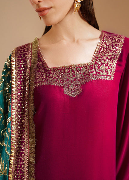 Jazmin | Embroidered Velvet Formal VVF D-9