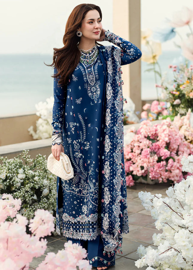 Qalamkar | Sahil Luxury Lawn '25 - Aurora