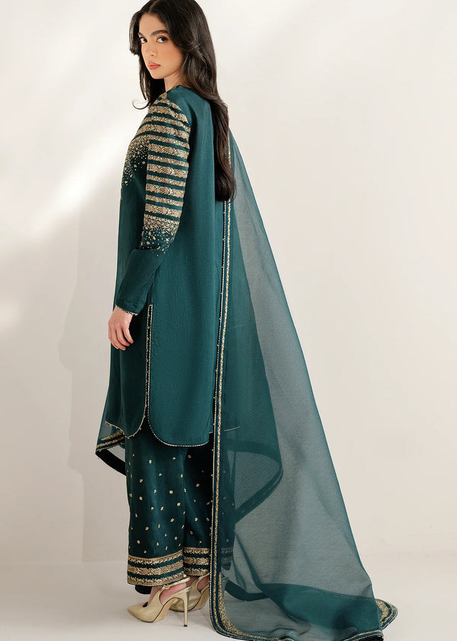 Jazmin | Embroidered Raw Silk UR-7056