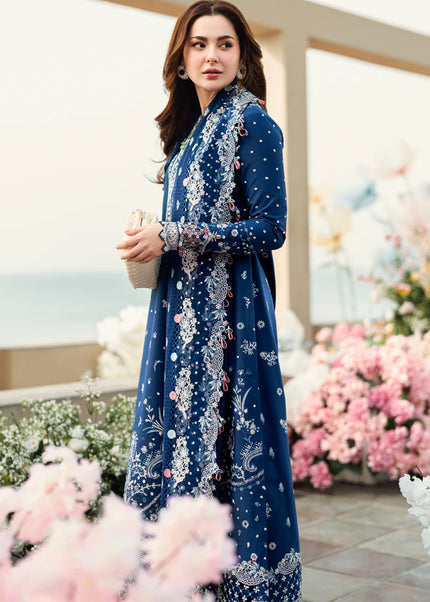 Qalamkar | Sahil Luxury Lawn '25 - Aurora