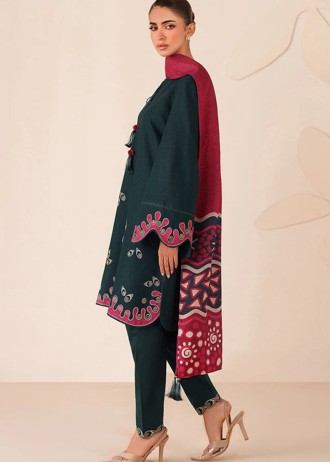 Jazmin | Embroidered Khaddar UW-0221