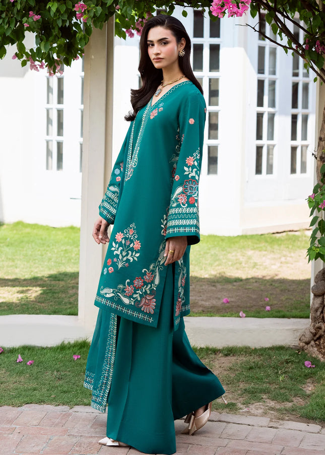 Sheenora | Fresco Lawn Edit '26 - Jade Blossom