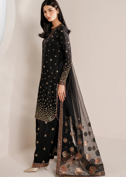 Jazmin | Embroidered Raw Silk UR-7054
