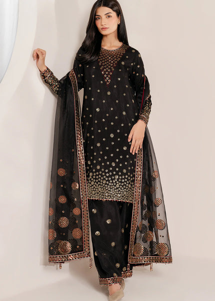Jazmin | Embroidered Raw Silk UR-7054