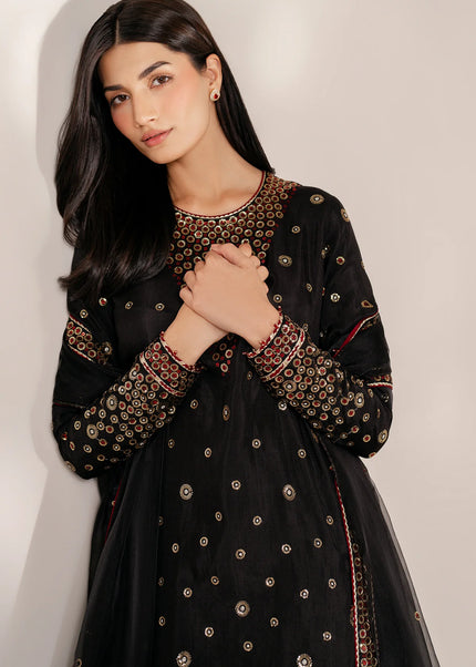 Jazmin | Embroidered Raw Silk UR-7054