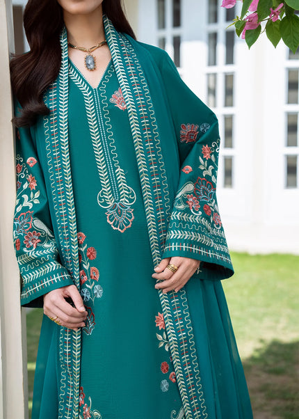 Sheenora | Fresco Lawn Edit '26 - Jade Blossom