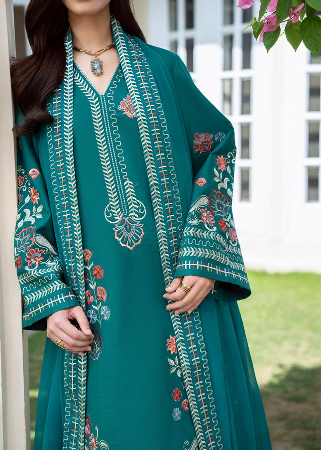 Sheenora | Fresco Lawn Edit '26 - Jade Blossom