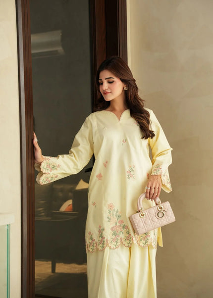 Faiza Faisal | Fnf Co-ord Edit - Citron Dew