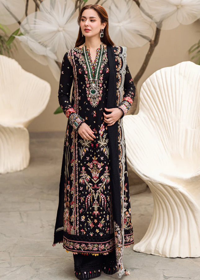 Qalamkar | Sahil Luxury Lawn '25 - Hannah