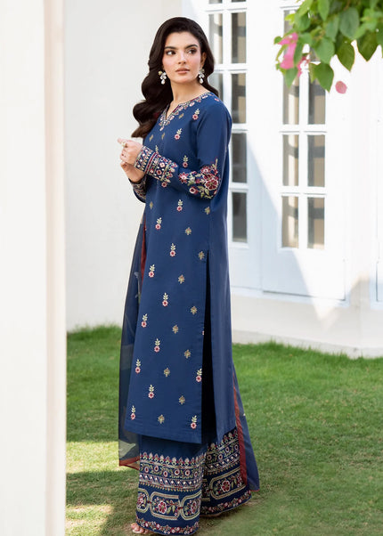 Sheenora | Fresco Lawn Edit '26 - Blue Lotus