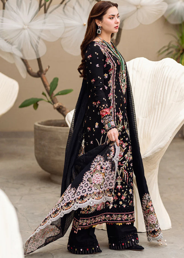 Qalamkar | Sahil Luxury Lawn '25 - Hannah