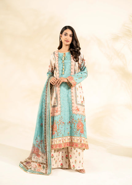 Faiza Faisal | Elara - Aqua Bloom