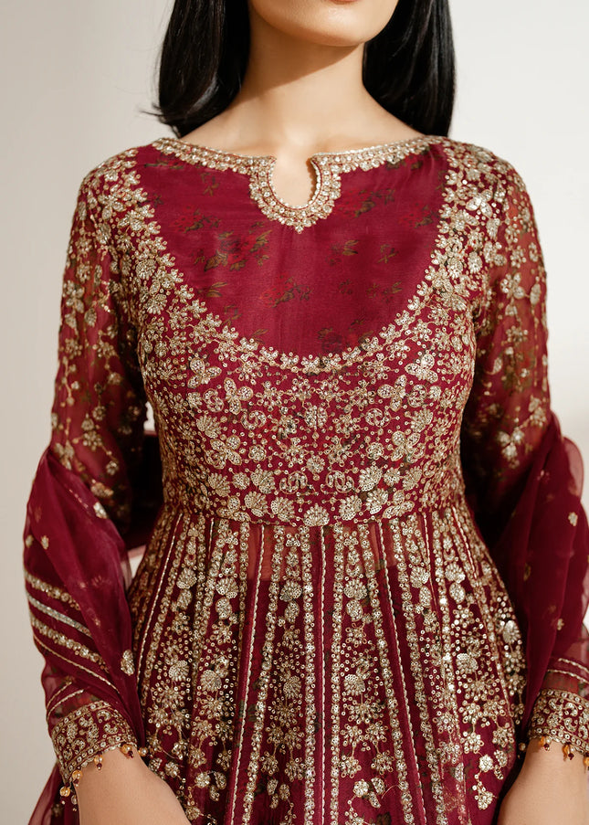 Jazmin | Embroidered Chiffon UC-3080