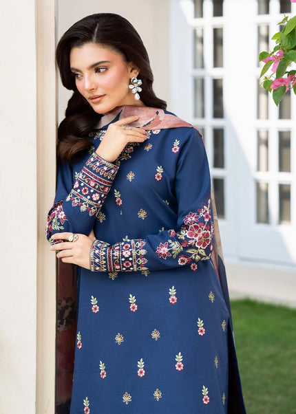 Sheenora | Fresco Lawn Edit '26 - Blue Lotus