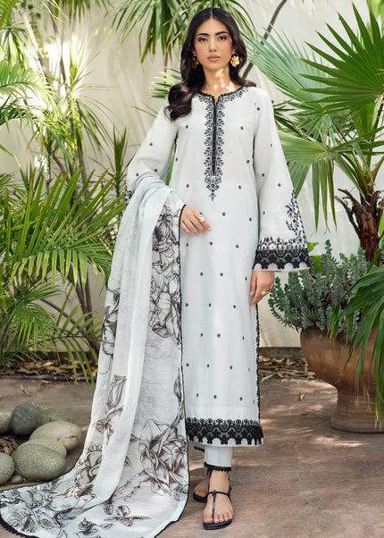 Zarif | Nura Textured Lawn '25 - Reeha