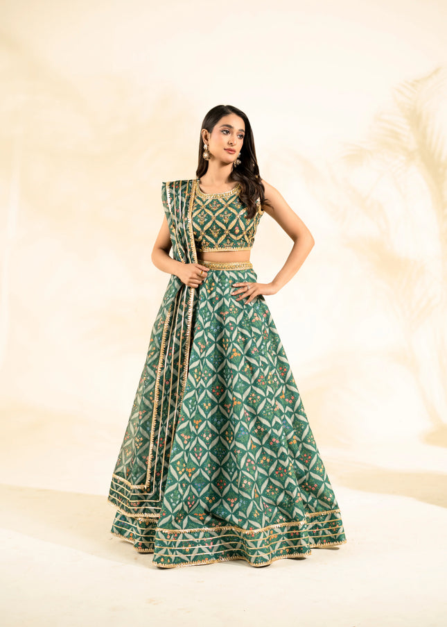 Faiza Faisal | Elara - Dreamy Green