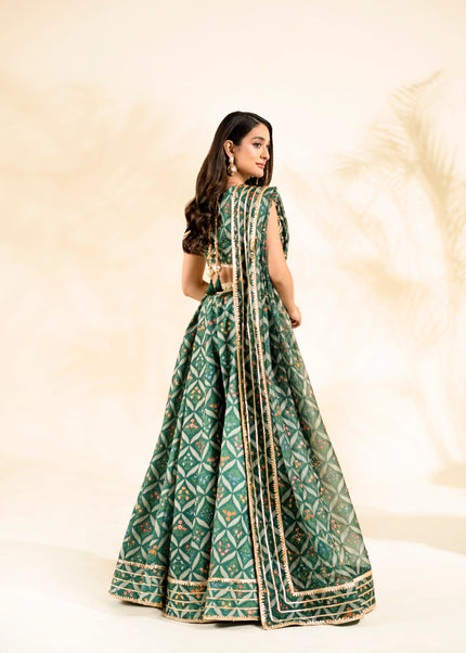 Faiza Faisal | Elara - Dreamy Green