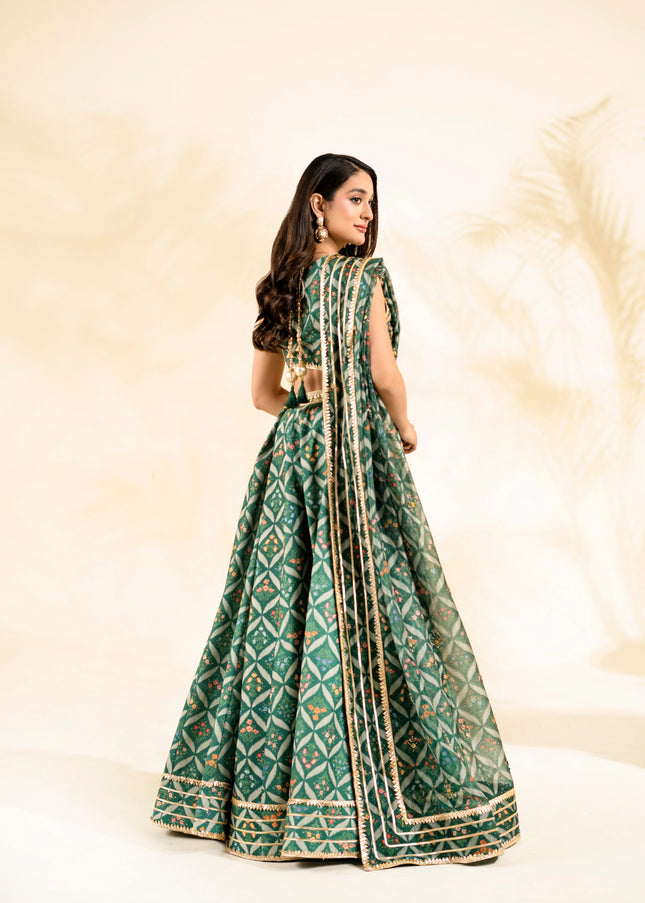 Faiza Faisal | Elara - Dreamy Green