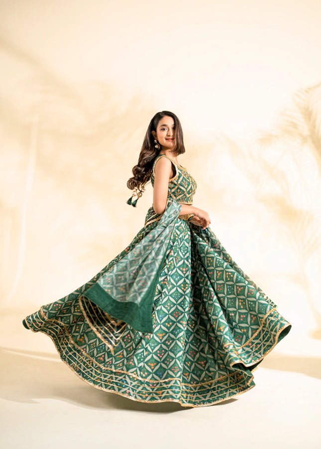 Faiza Faisal | Elara - Dreamy Green