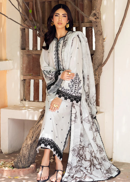 Zarif | Nura Textured Lawn '25 - Reeha