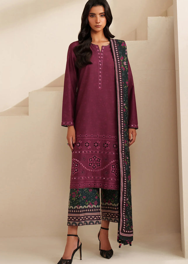 Jazmin | Embroidered Premium Viscose UW-0225
