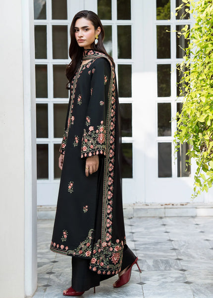 Sheenora | Fresco Lawn Edit '26 - Black Jasmine