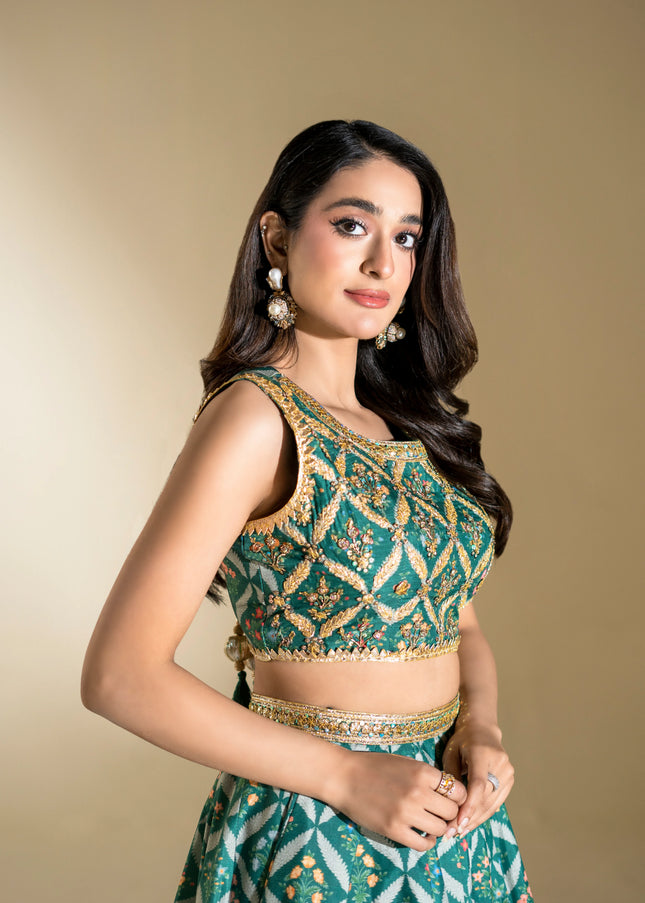 Faiza Faisal | Elara - Dreamy Green