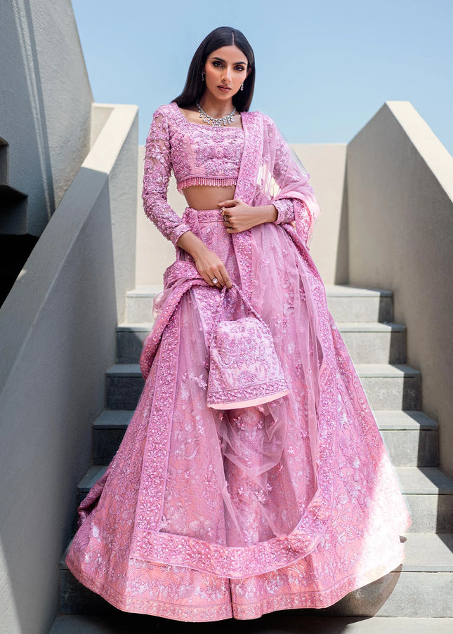 Waqas Shah | Amarige Luxury Formals - Crystal Blush