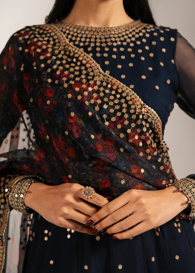 Jazmin | Embroidered Chiffon UC-3073