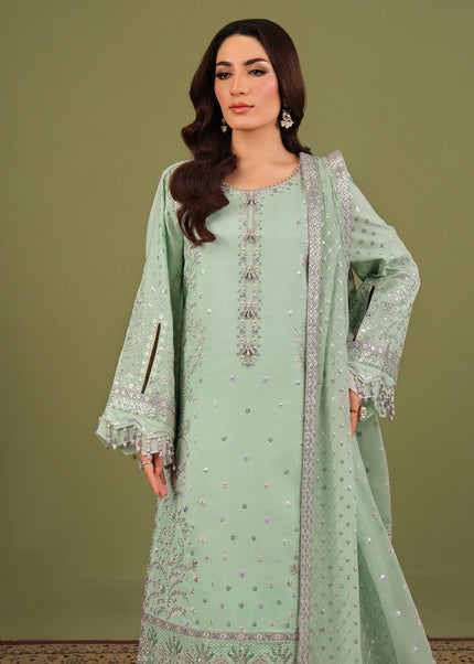 Alizeh | Luxury Raw Silk - Pearly