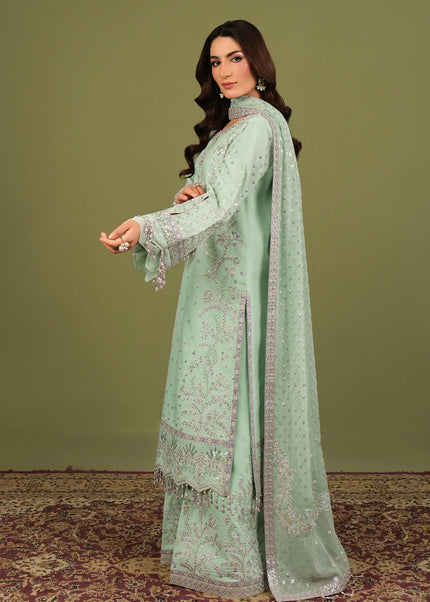 Alizeh | Luxury Raw Silk - Pearly