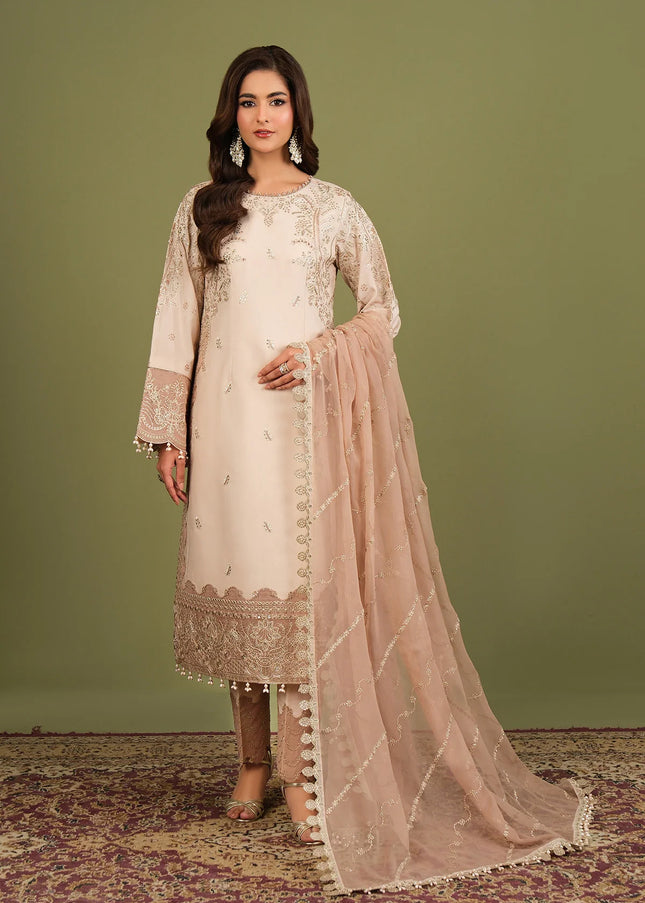 Alizeh | Luxury Raw Silk - Castor