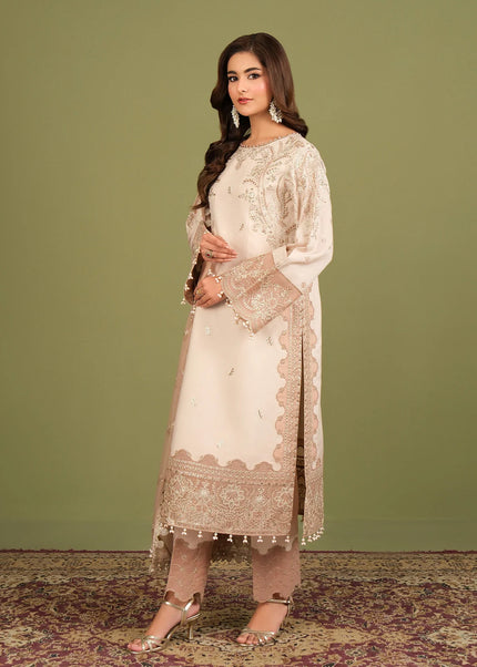 Alizeh | Luxury Raw Silk - Castor