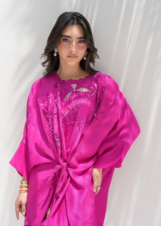 Sidrah And Sarah | Soho Eid Luxe '26 - Fuchsia Wrap
