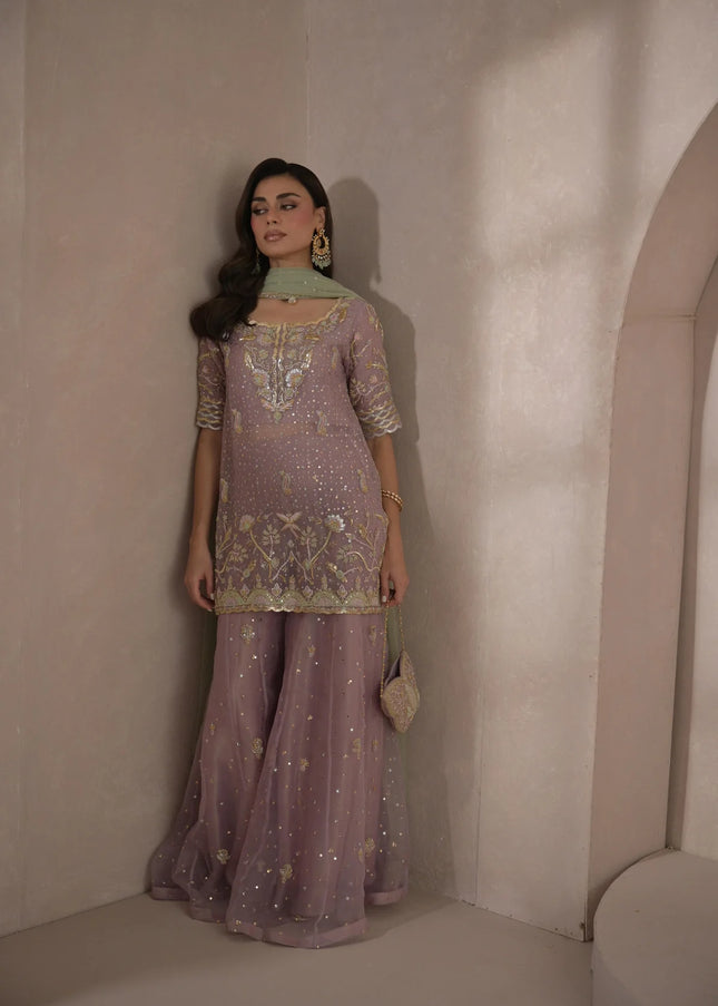 Nimrah | Zeina Festive Formals - Avia Lilac
