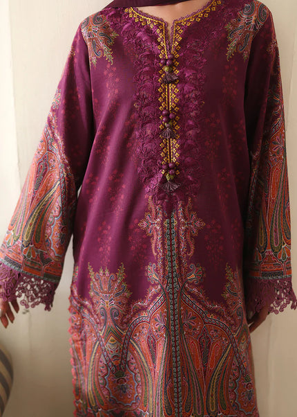 Roheenaz | Eclat Garden Printed Lawn - Dahlia Dream