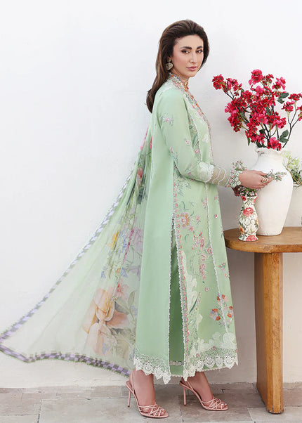 Roheenaz | Floral Reveire Luxury Lawn - Daydream Gleam