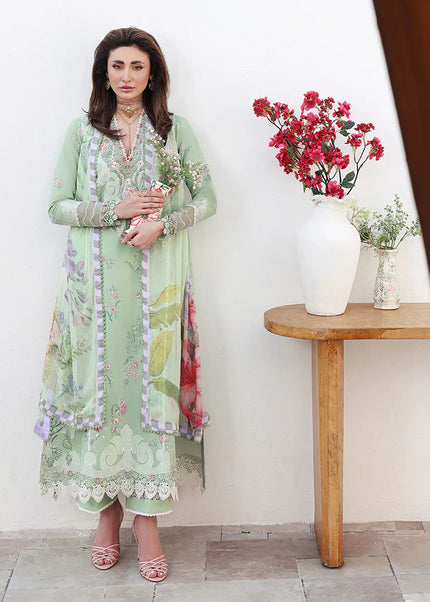 Roheenaz | Floral Reveire Luxury Lawn - Daydream Gleam