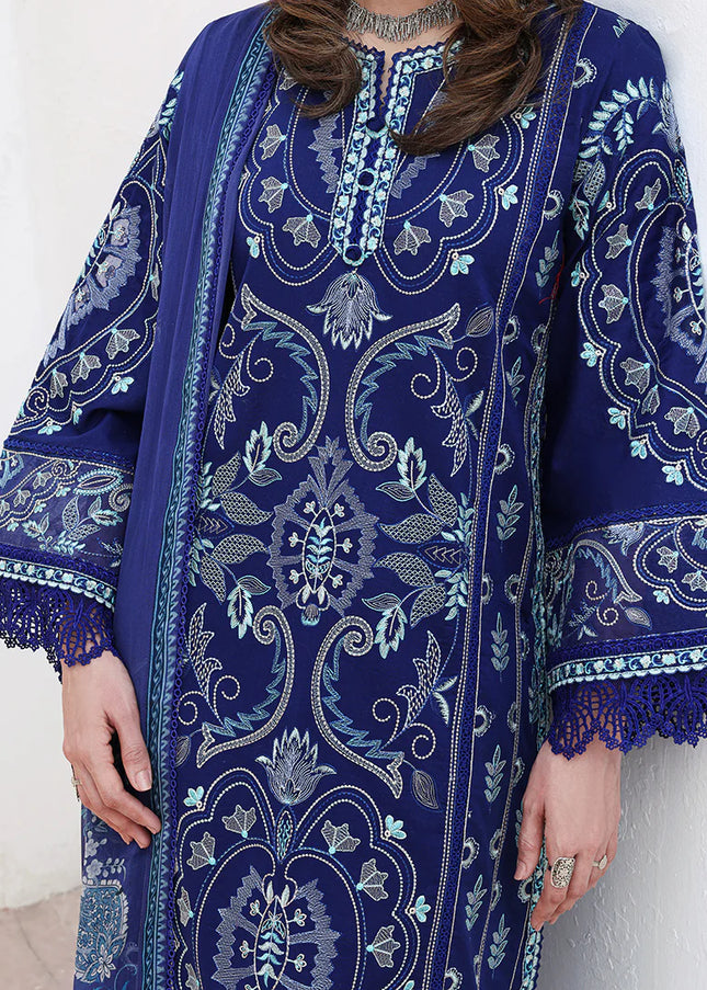 Roheenaz | Floral Reveire Luxury Lawn - Daylight Charm