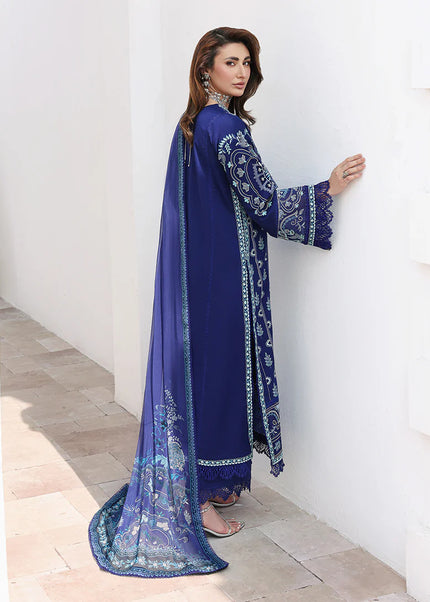 Roheenaz | Floral Reveire Luxury Lawn - Daylight Charm